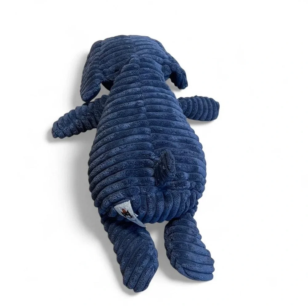 Jellycat Cordy Roy Elephant Plush Navy Blue Corduroy